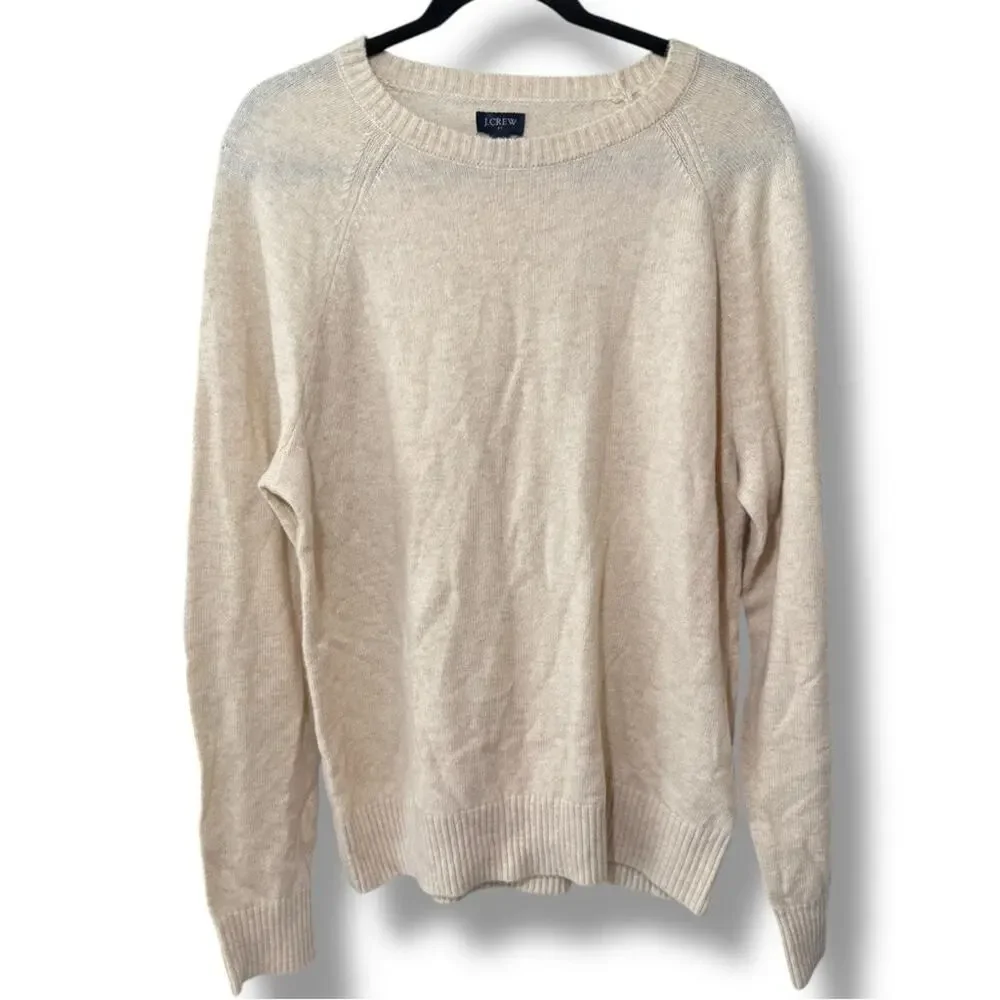J.Crew Lambswool Blend Crewneck Sweater